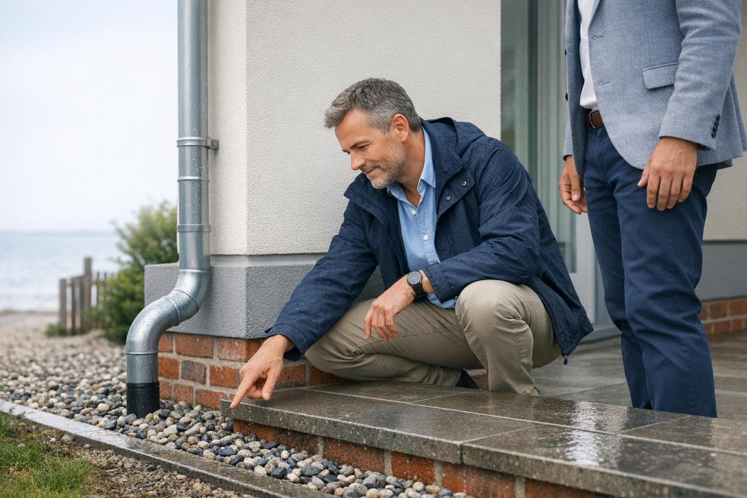 Wassernähe in Travemünde: Details wie Drainage und Sockel prüfen